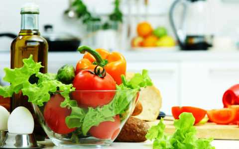 Овощные салаты подходят для ежедневного употребления