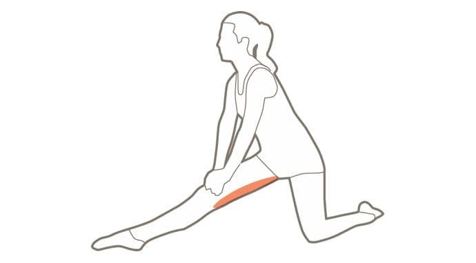 hamstring stretching exercise for crossfit