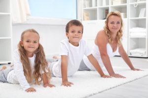 Домашняя гимнастика для ребенка - лучшие упражнения